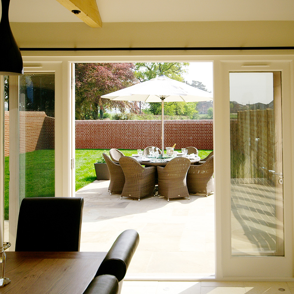 The Lodge - View to Enclosed Gardens