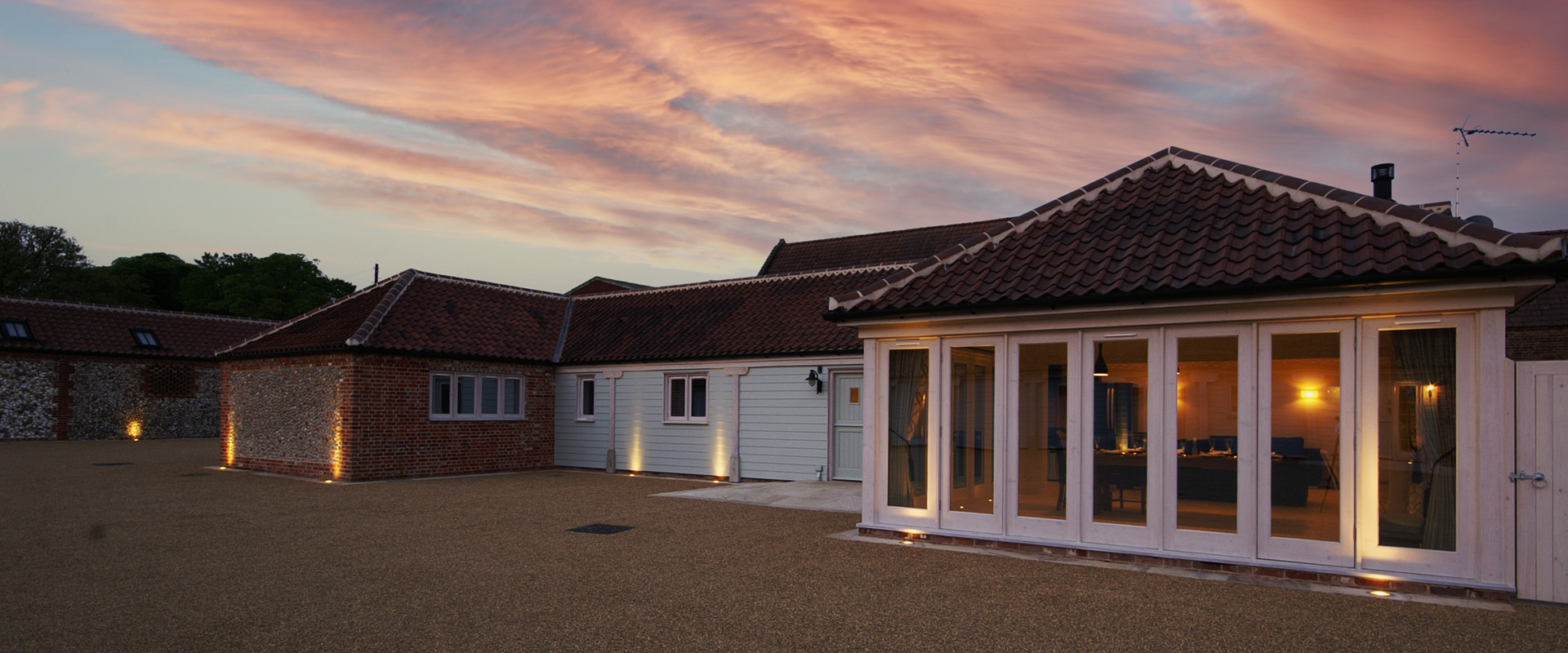 The Lodge at Sunset