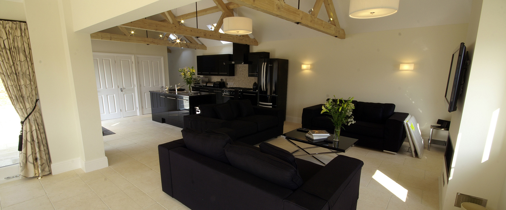 The Lodge - Open Plan Living area