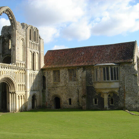 Castle Acre Priory - best-preserved monastic sites in England