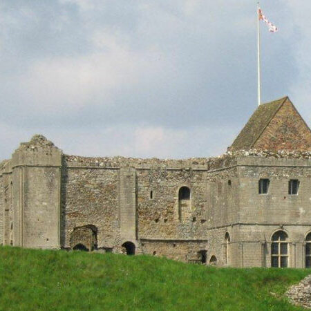 Castle Rising well preserved 12th century castle