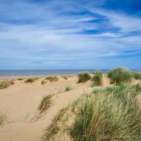 Norfolk Coast Path Holme beach